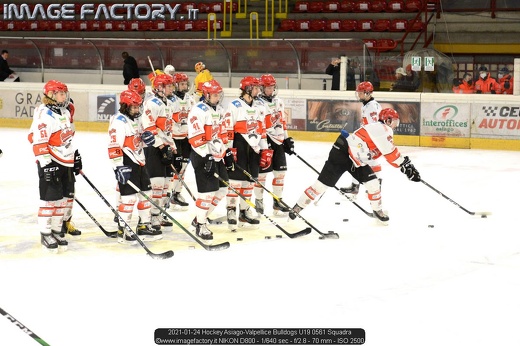 2021-01-24 Hockey Asiago-Valpellice Bulldogs U19 0561 Squadra